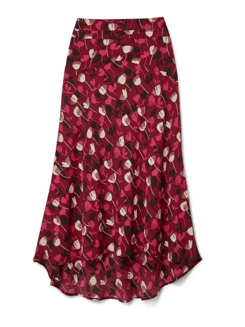 CAbi 4212 Corsage Floral Midi Skirt size 6